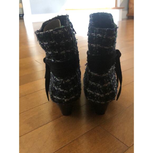 NWOT Comfortview The Kimora Tweed Bootie By Comfort View size 10.5 - Picture 7 of 12